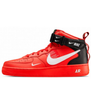 Кроссовки Nike Air Force 1 '07 LV8 Mid Utility Red Black